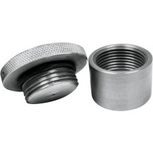Vented Gas Cap with Weld-On Bung — 40 mm (1-5/8"), raw