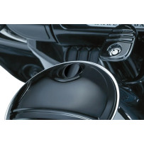 Push-Button Fuel Door Latch — Black