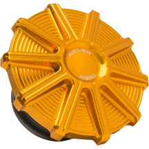 Tapa de gasolina ventilada — Ventilada, calibre 10, Dorado