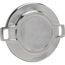 Vented Gas Cap — Chrome, CNC billet aluminum