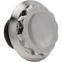 Vented Gas Cap — Chrome, 12 Point
