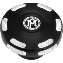 Custom Gas Cap — Screw On, Vented, Black