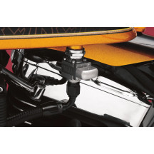 The Guzzler® Fuel Valve — 22 mm outlet, -6 AN male, anodized aluminum