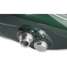 Tank Fitting Kit for Fuel Injection to Carburetor Conversion — 22 mm outlet, silver