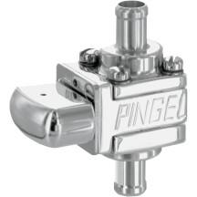 The Guzzler® Fuel Valve — 5/16" outlet, polished aluminum