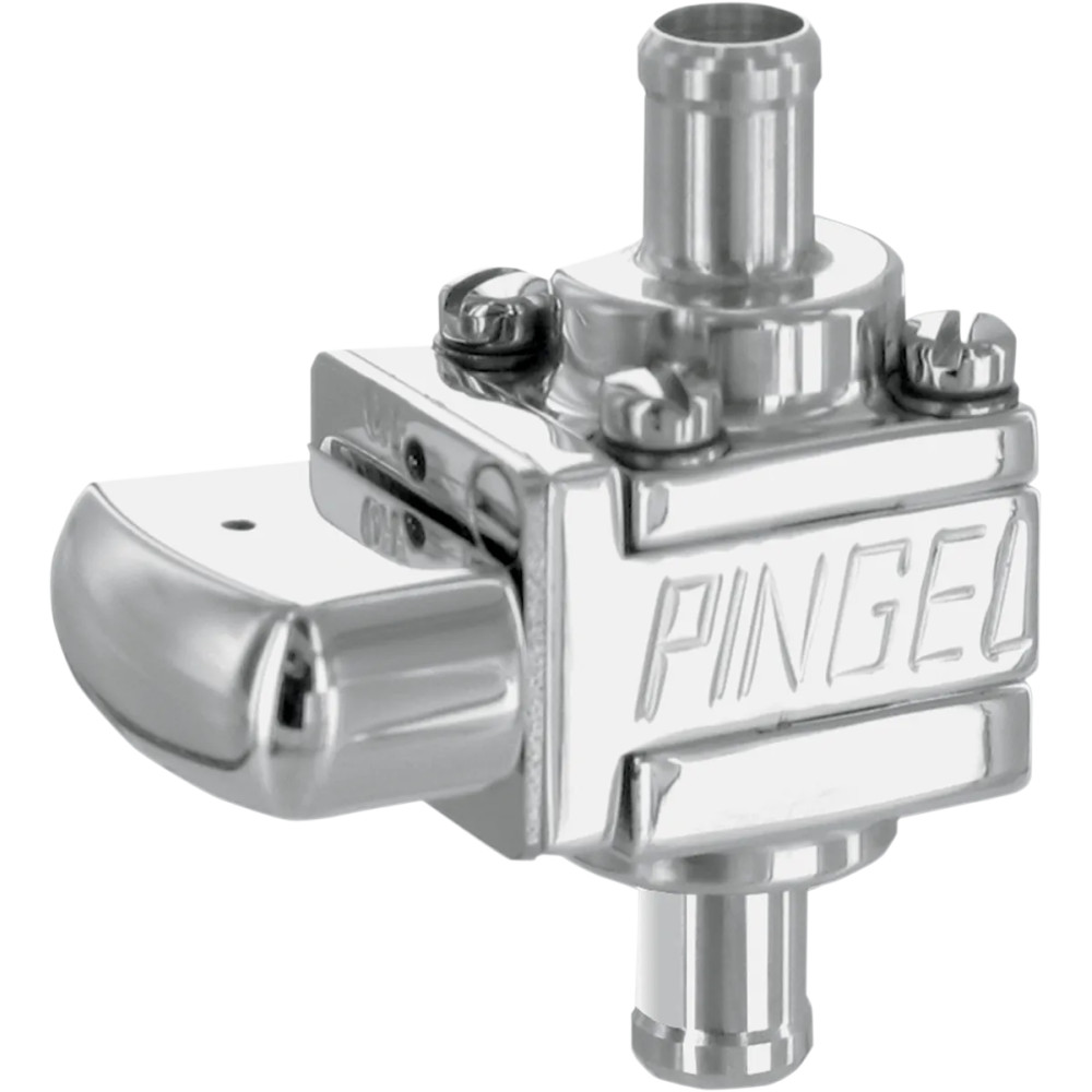 The Guzzler® Fuel Valve — 5/16" outlet, polished aluminum