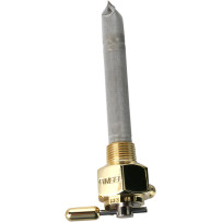 Power-Flo Fuel Valve — 3/8" NPT outlet, 5/16" (7.9 mm) hose barb, Gold