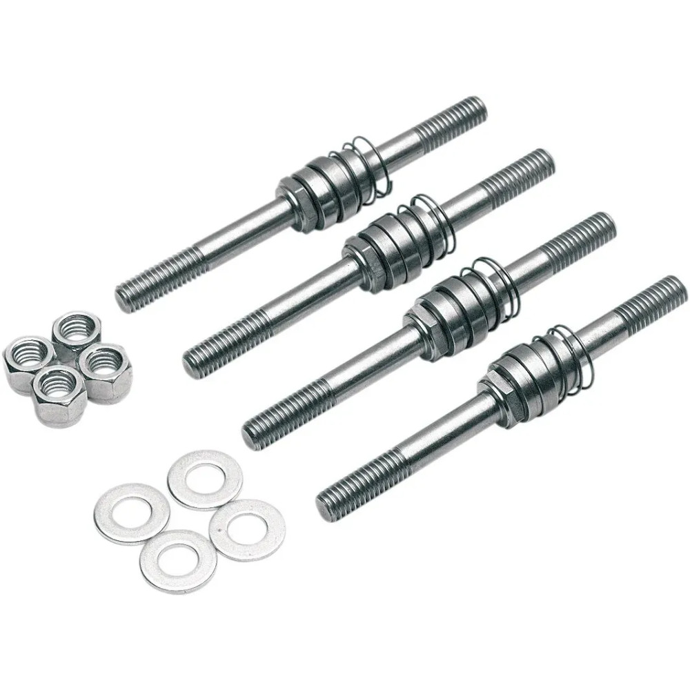 BareBack® Saddlebag Mounting System — Polished silver