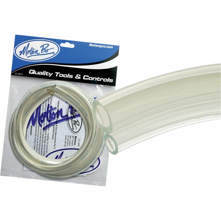 Tubo de combustible Premium — 6.4 mm (1/4"), 91 cm (3'), para carburadores, transparente