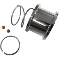 Check Valve Replacement Collar Kit — Brass, Silver
