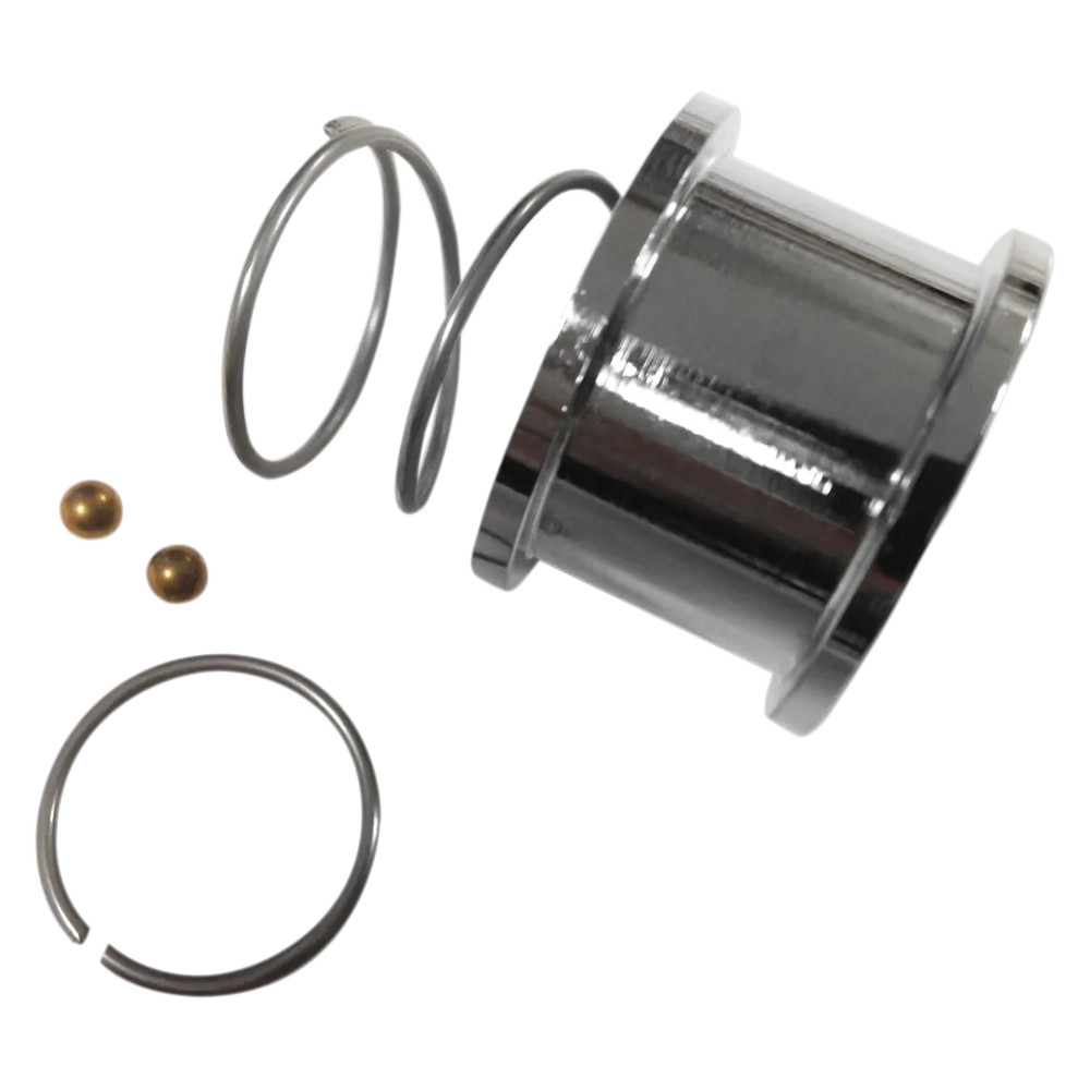 Check Valve Replacement Collar Kit — Brass, Silver