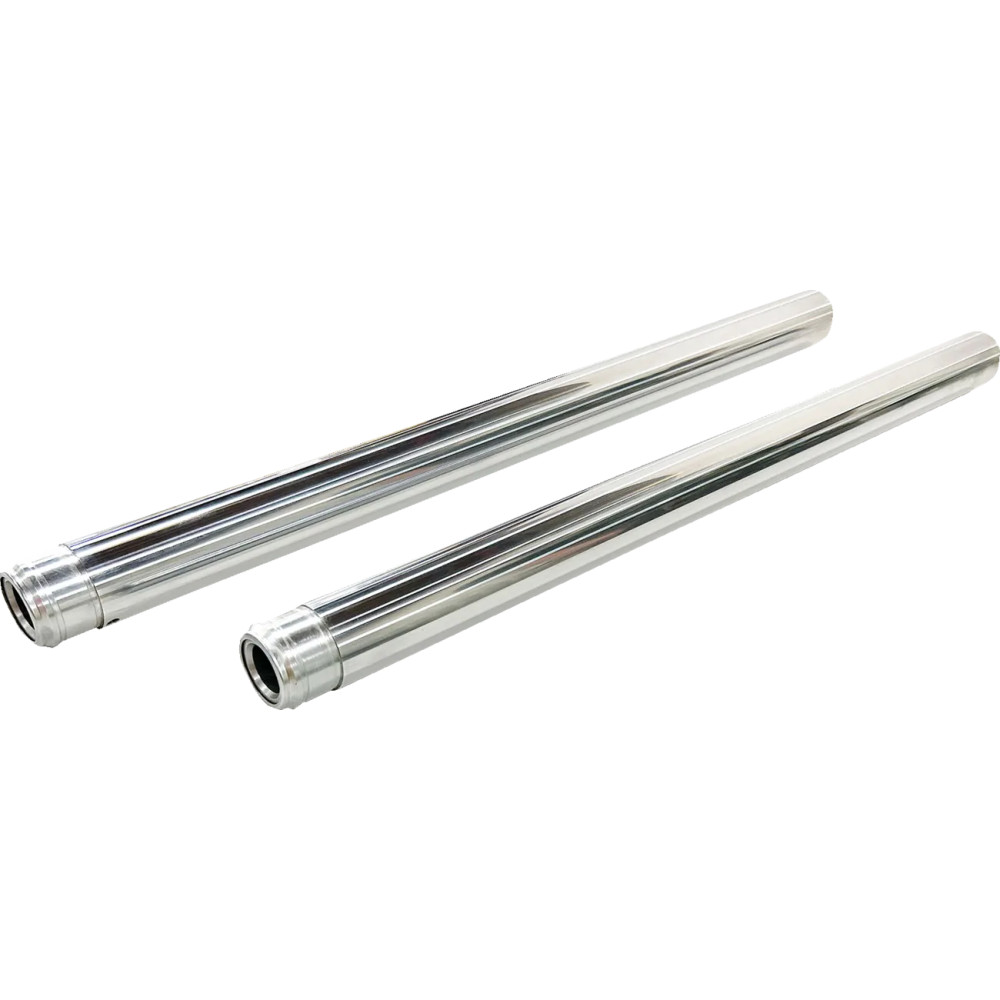 Fork Tubes — 41.00 mm diameter, 571.50 mm length, Chrome