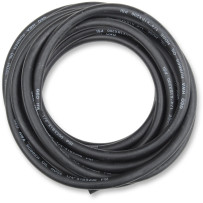 Universal Black Rubber Fuel/Oil Line — 7.9 mm (5/16"), 7.62 m (25\'), Black