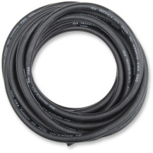 Universal Black Rubber Fuel/Oil Line — 9.5 mm (3/8"), 7.62 m (25')