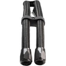 Oil Hose Upgrade Kit — 15 cm (6 in), Black