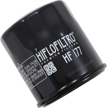 Premium Oil Filter — 73 mm length, 65 mm width, Black