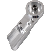 Oil Filter Mounting Bracket Kit — Polished, Billet Aluminum