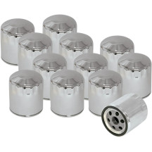 Oil Filter — Canister, Chrome