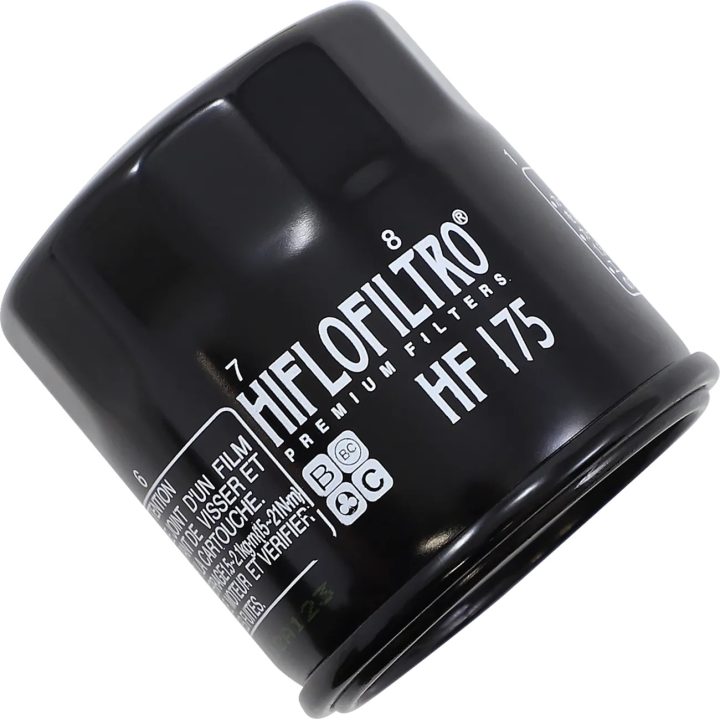 Oil Filter — 70 mm length, 50 mm width, Spin-On, Black