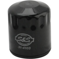 Oil Filter — Steel canister, Black