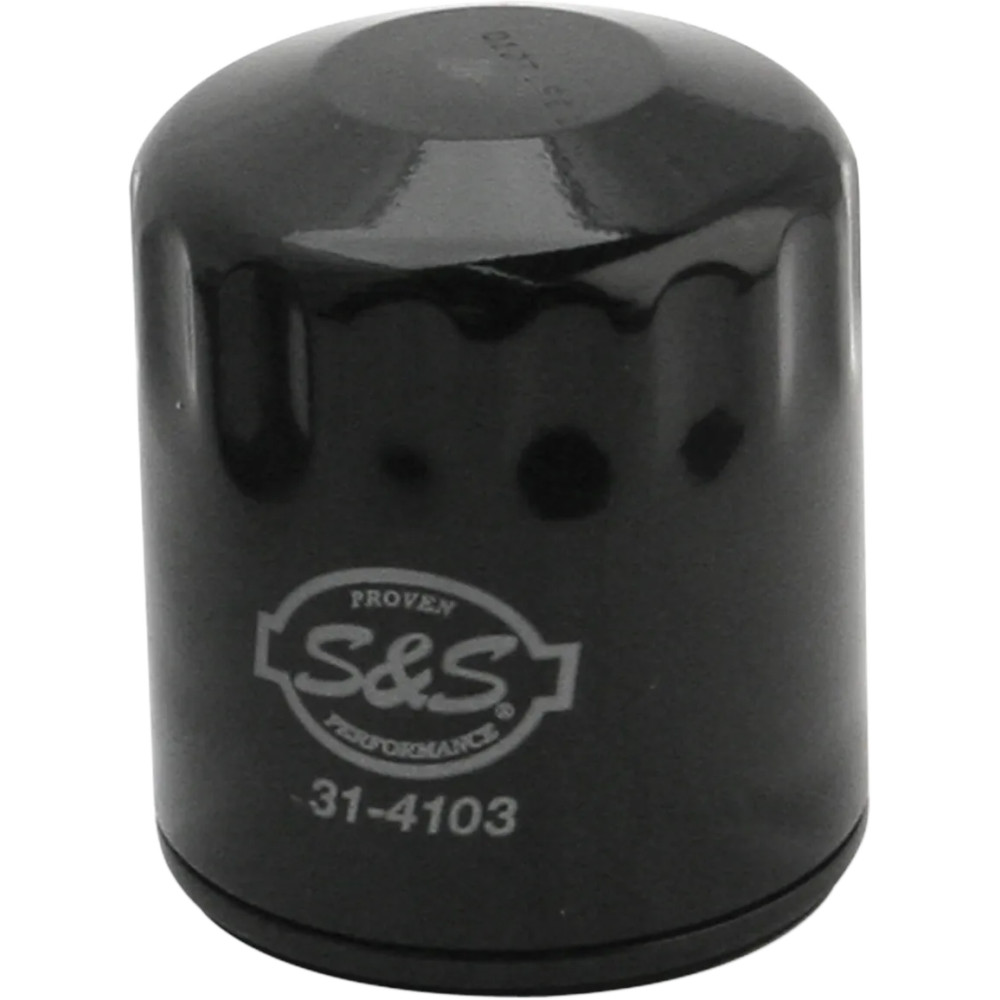 Oil Filter — Steel canister, Black