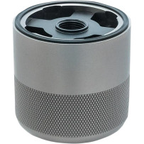 HyperFlow Lifetime Oil Filter — 30 micron, Gray anodized