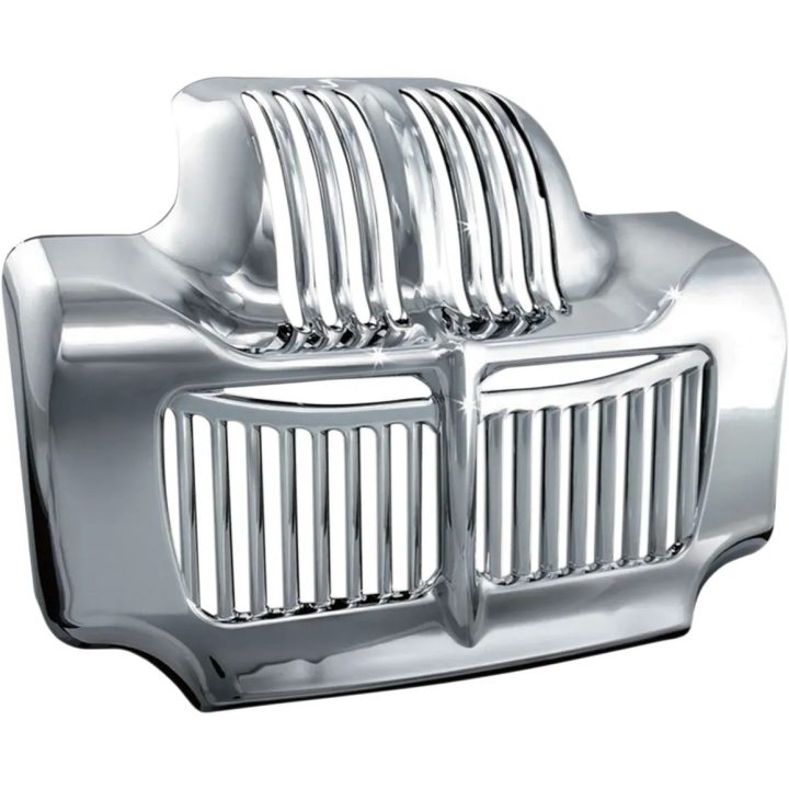 Oil Cooler Cover — Chrome