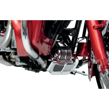 Oil Cooler Cover — Chrome