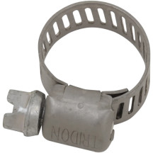 Bolt Style Hose Clamp — Silver
