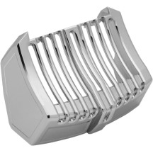 Oil Cooler Cover — Chrome