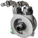 Oil Filter Adapter with Thermostat — Silver