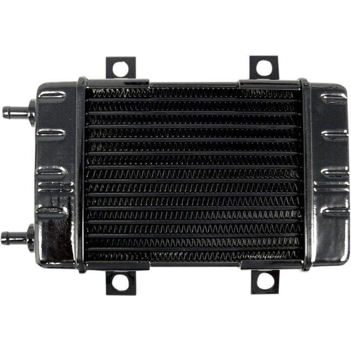 Universal Oil Cooler — 14-row, Black