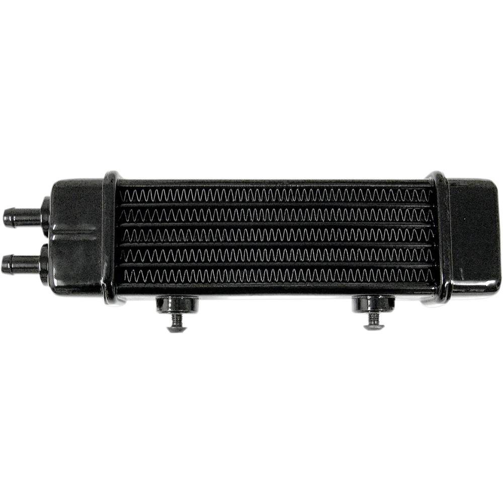 Universal Oil Cooler — 6-row, Black