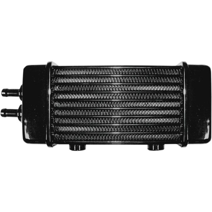 Universal Oil Cooler — 10-row, Black