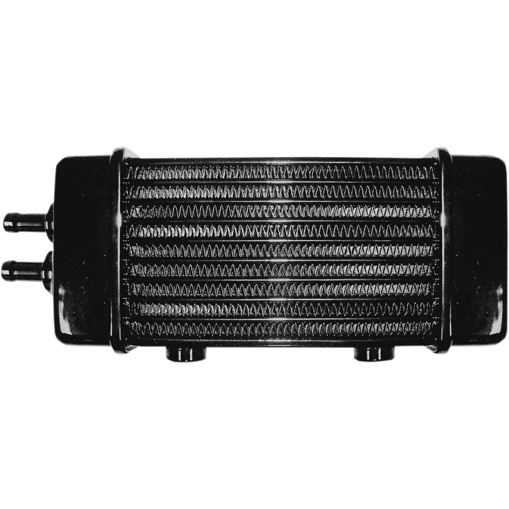 Universal Oil Cooler — 10-row, Black