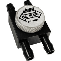 Manual Oil Bypass Valve — Black, Silver, Anodized