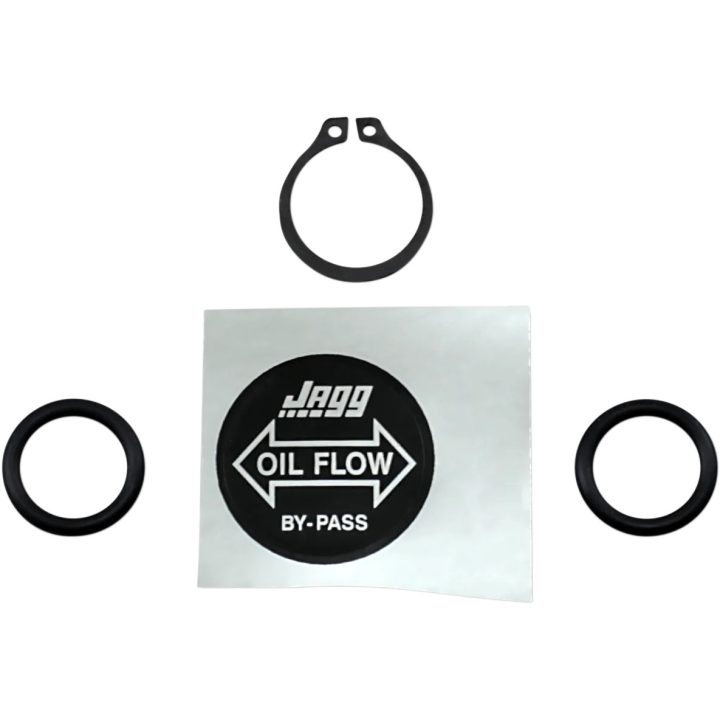 Manual By-pass Valve Service Kit — Black, Silver