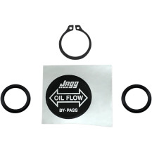 Kit de servicio de válvula de derivación manual — negro, plateado