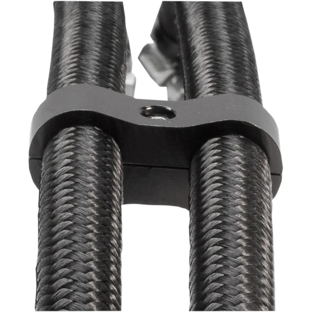 Separador de mangueras — negro anodizado