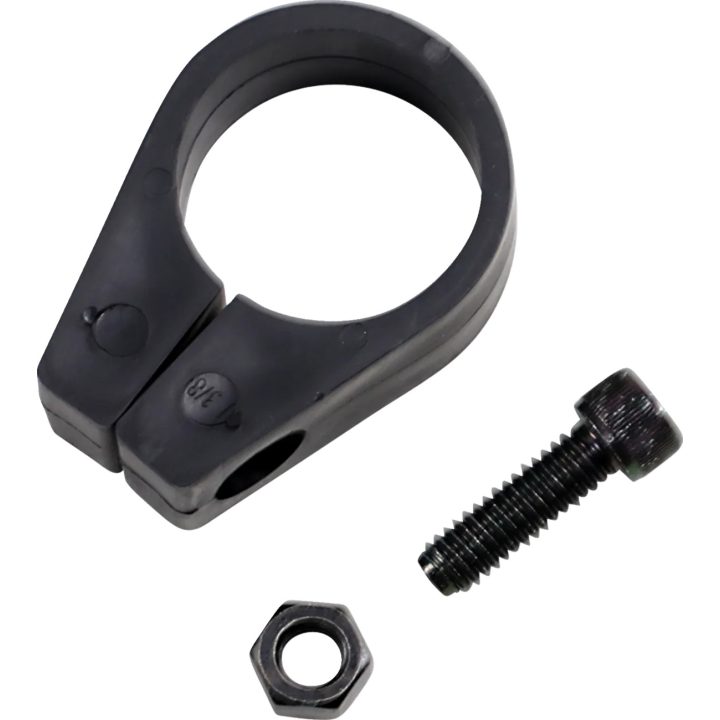 Frame Clamp — For 1-3/8\" frame tubing, Black