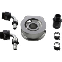 Oil Filter Adapter — Black, P/N 4500