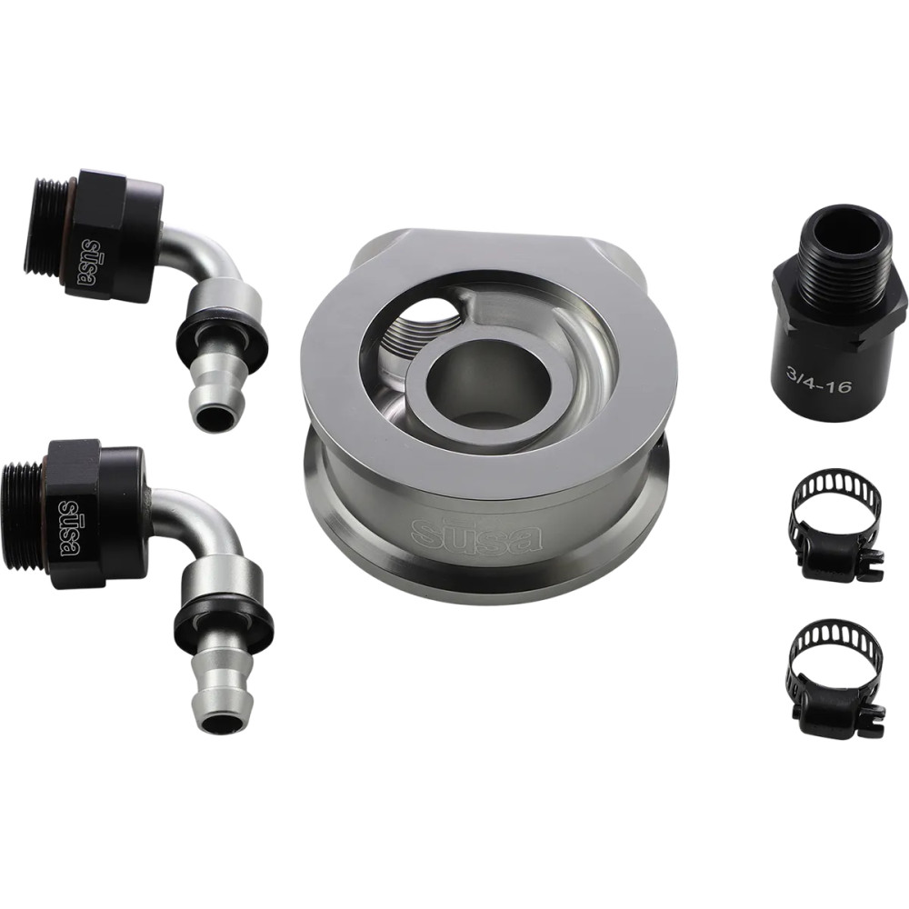 Oil Filter Adapter — Black, P/N 4500