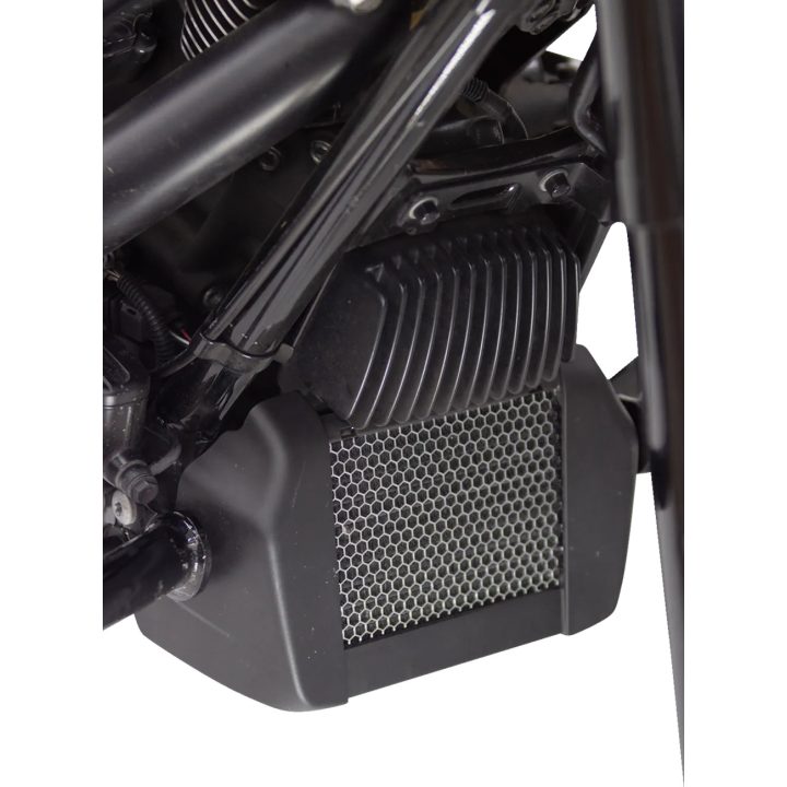 Oil Cooler Guard — Chrome
