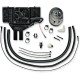 Low-Mount Fan-Assisted Oil Cooler Kit — 10-row, black
