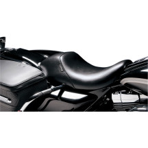 Bare Bones Up-Front Solo Seat — 52 cm overall, 37.5 cm driver length, standard tank fit, black