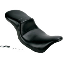Daytona 2-Up Seat — 30-1/2" overall, 18" driver, 12-1/2" rear, Black