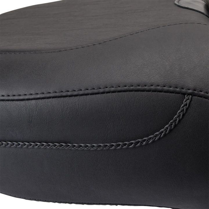 Super Touring 2-Up Vinyl Seat — 30-1/2" overall, 14" rear width, Black