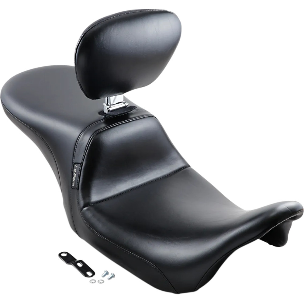 Asiento Daytona 2 plazas — 75 cm, negro