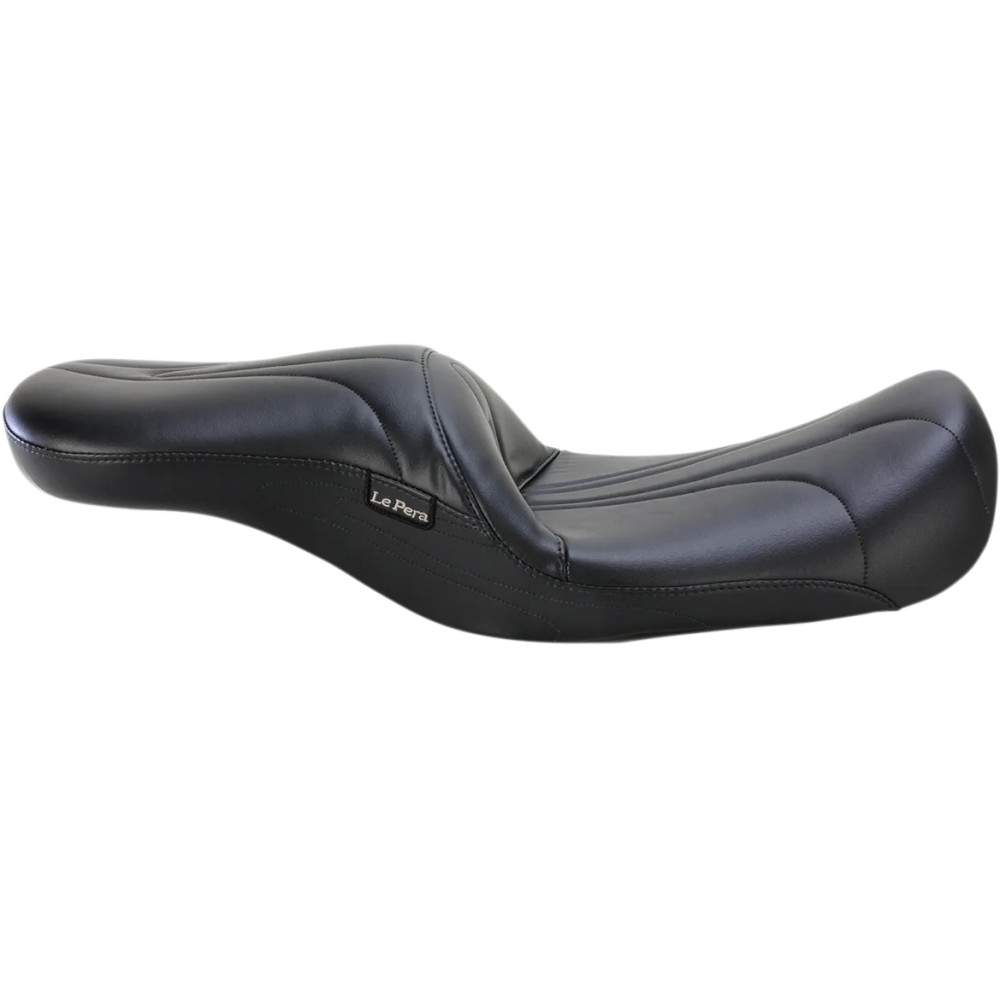 Sorrento 2-Up Seat — Overall length 72 cm (28-1/4"), fits PYO/Bagger Nation stretched gas tank