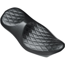 Super Villain Seat — 18" driver seat length, 15" driver seat width, Black